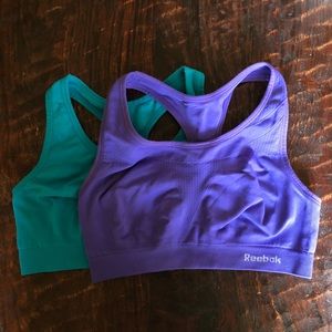 2 Reebok Sports Bras